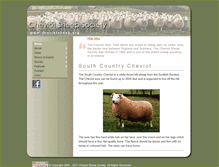 Tablet Screenshot of cheviotsheep.org